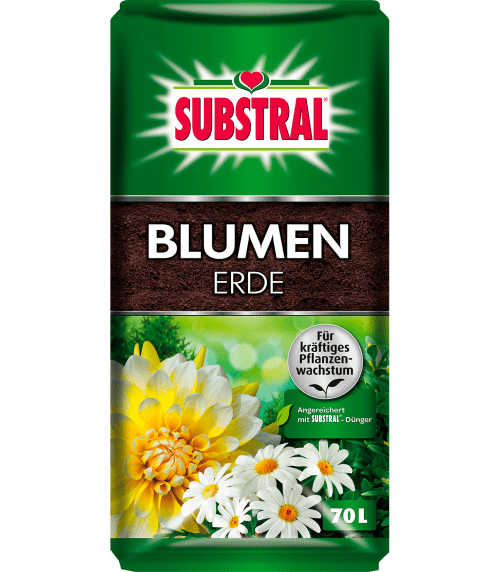 SUBSTRAL® Blumenerde, 70 l Liebe Deinen Garten