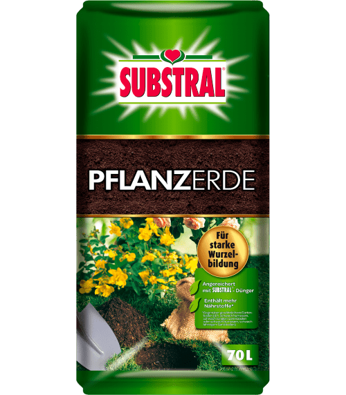 SUBSTRAL® Pflanzerde, 70 l Liebe Deinen Garten