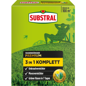 SUBSTRAL RASENDÜNGER PREMIUM 3 in 1 KOMPLETT main image
