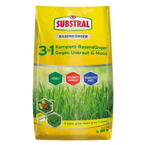 SUBSTRAL® 3in1 Komplett-Rasendünger gegen Unkraut & Moos main image