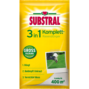 SUBSTRAL® 3in1 Komplettrasendünger main image