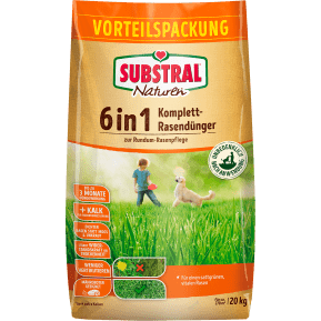 SUBSTRAL® Naturen® 6 in 1 Komplett-Rasendünger main image