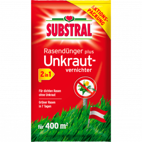 SUBSTRAL® Rasendünger plus Unkrautvernichter 2 in 1 main image