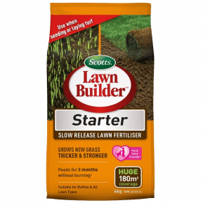 Scotts Lawn Builder™ Starter Slow Release Lawn Fertiliser 4KG main image