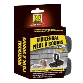 KB® Home Defense 'Press 'N Set' Piège à souris - nouveau modèle main image