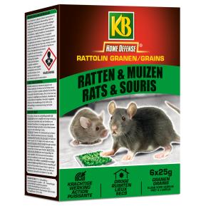 KB Home Defense Rats & Souris Grains, 150g