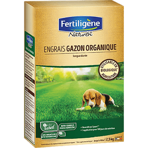 Fertiligène engrais gazon organique main image
