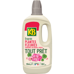 KB engrais tout prêt plantes fleuries, géraniums, dipladénias, vivaces main image