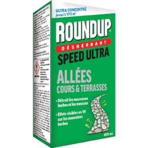 Roundup® désherbant cours, allées et terrasses action 2 en 1 main image