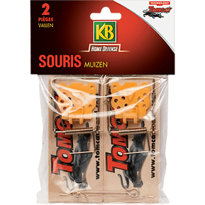 KB Home Defense® Pièges souris bois main image