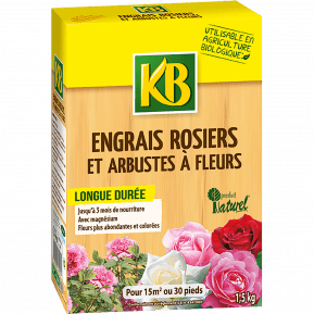 KB engrais rosiers et arbustes à fleurs main image