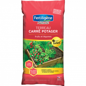 Fertiligène terreau carré potager main image