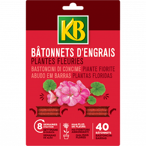 KB bâtonnets nutritifs plantes fleuries main image