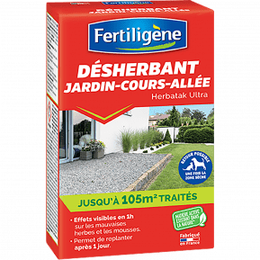 Fertiligène désherbant jardin, cours, allée concentré main image