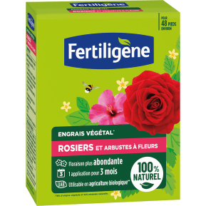 Fertiligène engrais rosiers et arbustes à fleurs main image