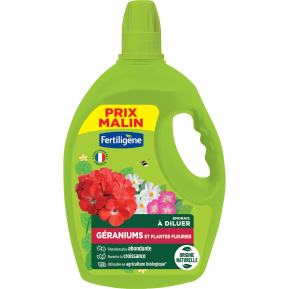 Fertiligène engrais géraniums et plantes fleuries main image
