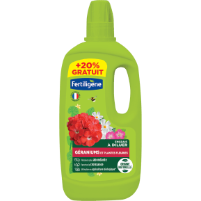 Fertiligène engrais géraniums et plantes fleuries main image