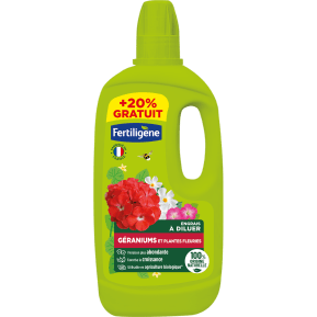 Fertiligène engrais géraniums et plantes fleuries main image