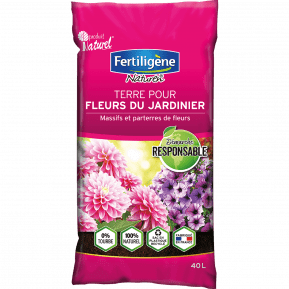 Fertiligène terre pour fleurs du jardinier responsable main image