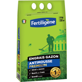 Fertiligène engrais Gazon antimousse Premium main image