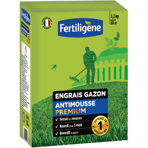 Fertiligène engrais Gazon antimousse premium main image