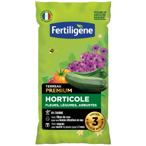 Fertiligène terreau premium horticole 0% tourbe main image