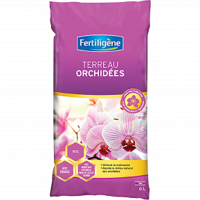 Fertiligène Terreau orchidées, 6 L