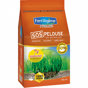 Fertiligène S.O.S pelouse en détresse main image