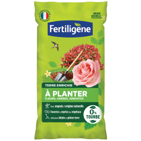 Fertiligène terre à planter enrichie 0% tourbe main image