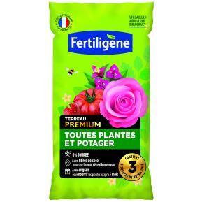Fertiligène terreau toutes plantes et potager main image