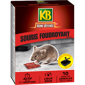 KB Home Defense ® Souris foudroyant céréales main image