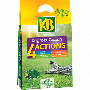 KB engrais gazon 4 actions main image