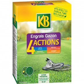 KB engrais gazon 4 actions main image