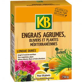 KB engrais agrumes oliviers et plantes méditerranéennes main image