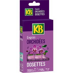 KB dosettes d'engrais orchidées prêtes à l'emploi, 3 dosettes