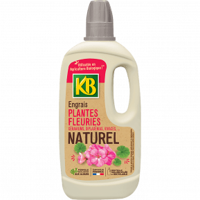 KB engrais naturel plantes fleuries géraniums, dipladénias, vivaces main image