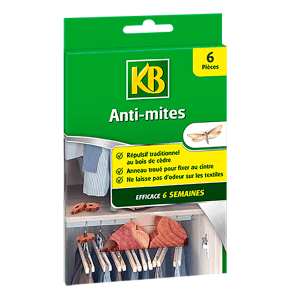 KB répulsif mites en bois de cèdre main image