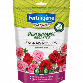 Fertiligène performance organics engrais rosiers, arbustes à fleurs main image