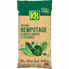 KB terreau rempotage plantes vertes et fleuries main image