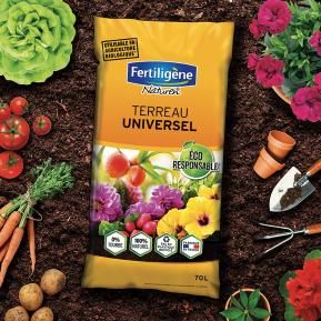 Fertiligène performance organics terreau universel 10L - Equi Agri