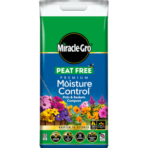 Miracle-Gro® Peat Free Premium Moisture Control Compost for Pots & Baskets main image