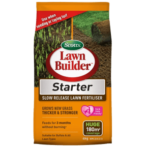 Scotts Lawn Builder Starter Slow Release Lawn Fertiliser 4KG main image