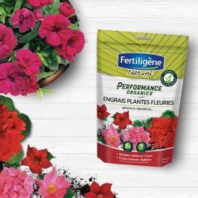 Fertiligène performance organics engrais plantes fleuries, géraniums image 2