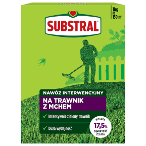 SUBSTRAL Nawóz interwencyjny Do trawnika z Mchem main image