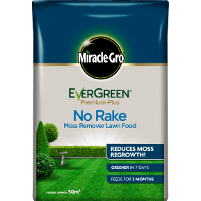 Miracle-Gro® EverGreen® Premium Plus No Rake Moss Remover Lawn Food main image