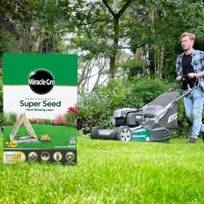 Miracle-Gro® Professional Super Seed Hard Wearing Lawn image 5