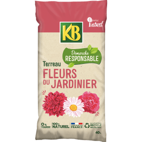 KB terreau pour fleurs du jardinier sans tourbe main image