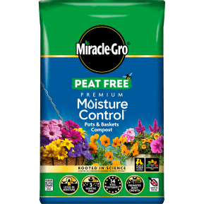 Miracle-Gro® Peat Free Premium Moisture Control Compost for Pots & Baskets main image