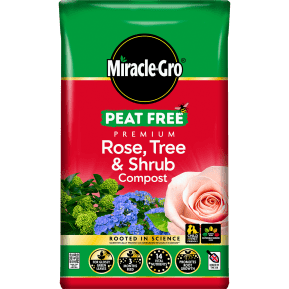 Miracle-Gro® Peat Free Premium Rose, Tree & Shrub Compost main image
