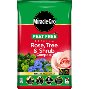 Miracle-Gro® Peat Free Premium Rose, Tree & Shrub Compost main image